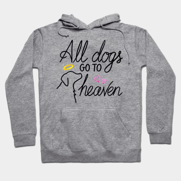 All Dogs Go To Heaven Hoodie by heroics